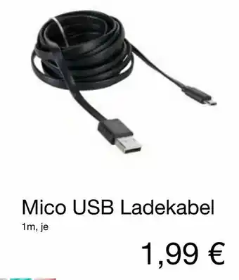 KiK Mico USB Ladekabel Angebot