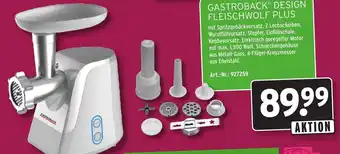 Wasgau Gastroback Design Fleischwolf Plus Angebot