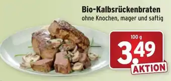 Wasgau Bio Kalbsrückenbraten 100g Angebot