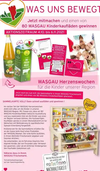 Wasgau Wasgau Herzenswochen Angebot