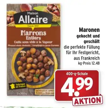 Wasgau Maronen 400g Angebot