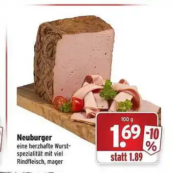 Wasgau Neuburger Angebot