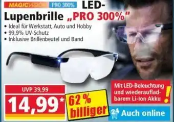 Norma MAGICVISION Lupenbrille „PRO 300%" Angebot