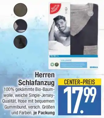 E-Center Herren Schlafanzug Angebot