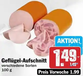 Hit Geflügel-Aufschnitt 100 g Angebot