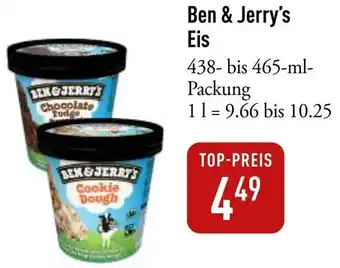 Galeria Markthalle Ben & Jerry's Eis 438 bis 465 ml Packung Angebot