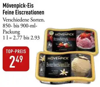 Galeria Markthalle Mövenpick-Eis Feine Eiscreationen 850 bis 900 ml Packung Angebot