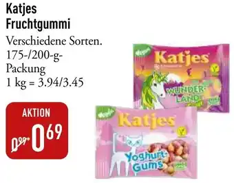 Galeria Markthalle Katjes Fruchtgummi 175/200 g Packung Angebot