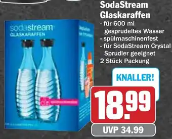 HIT SodaStream Glaskaraffen Angebot
