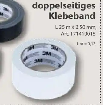 Sonderpreis Baumarkt 3M doppelseitiges Klebeband Angebot