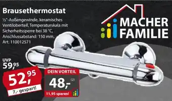 Sonderpreis Baumarkt Brausethermostat Angebot