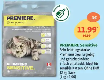 Fressnapf PREMIERE Sensitive 12 kg Sack Angebot