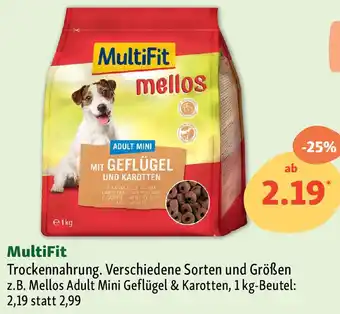 Fressnapf MultiFit Trockennahrung 1 kg Beutel Angebot