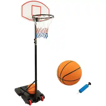 ManoMano Basketballunterstützung - einschließlich Basketball - 3 Zimmer - 165-205 cm - black - Maxxtoys Angebot