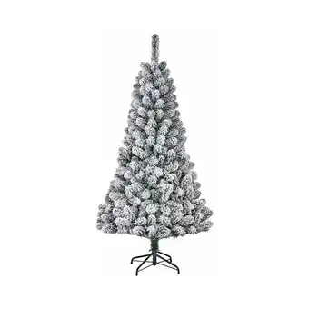 ManoMano Classic Black Box Tree - Weihnachtsbaumfrost-Effekt mit 266 Zweigen 155x86cm Angebot