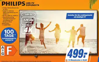 K+B Expert PHILIPS LED-TV 50PUS8079 Angebot