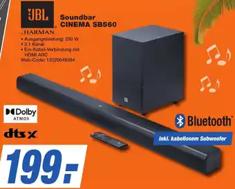 K+B Expert JBL Soundbar CINEMA SB560 Angebot