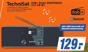K+B Expert TechniSat DAB+ Radio DIGITRADIO 370 CD BT Angebot