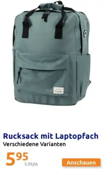 Action Rucksack mit Laptopfach Angebot