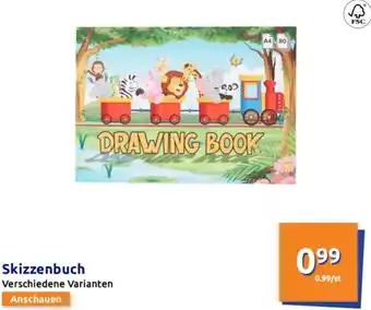 Action Skizzenbuch Angebot