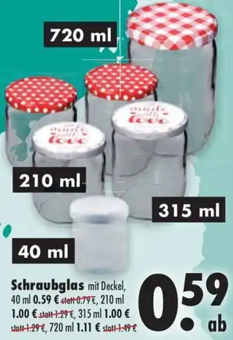 Mäc Geiz Schraubglas Angebot