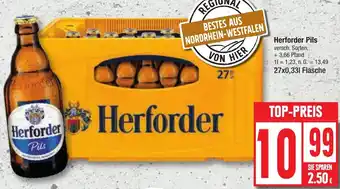 Edeka Herforder Pils 27x0,33 L Flasche Angebot