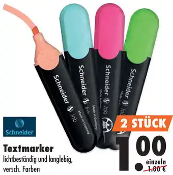 Mäc Geiz Schneider Textmarker Angebot