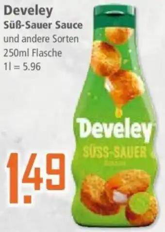 Klaas und Kock Develey Süß-Sauer Sauce 250ml Flasche Angebot