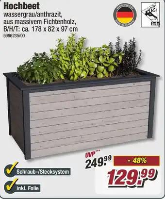 Poco Karibu Hochbeet Angebot