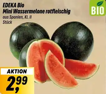 Simmel EDEKA Bio Mini Wassermelone rotfleischig Angebot