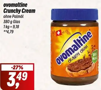 Simmel Ovomaltine Crunchy Cream 380 g Glas Angebot