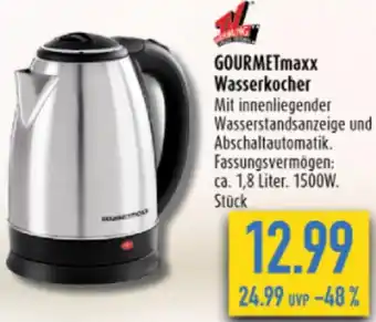 diska GOURMETmaxx Wasserkocher Angebot