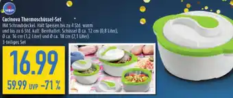 diska HSP Cucinova Thermoschüssel-Set Angebot