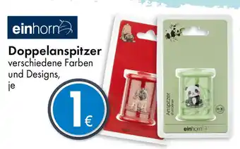 TEDi einhorn Doppelanspitzer Angebot