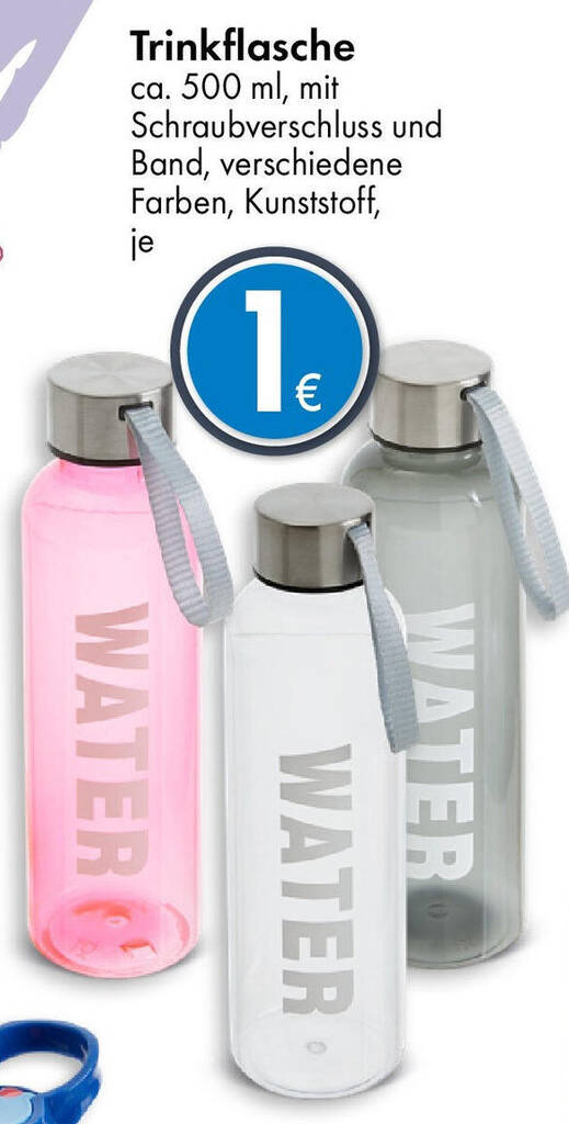 Trinkflasche ca. 500 ml Angebot bei TEDi