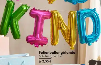 TEDi Folienballongirlande Angebot
