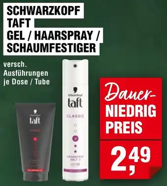 Handelshof SCHWARZKOPF TAFT GEL/HAARSPRAY / SCHAUMFESTIGER Angebot