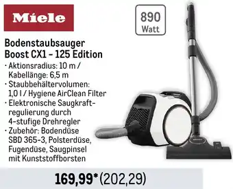 METRO Miele Bodenstaubsauger Boost CX1-125 Edition Angebot