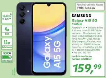 EP SAMSUNG Galaxy A15 5G 128GB Angebot