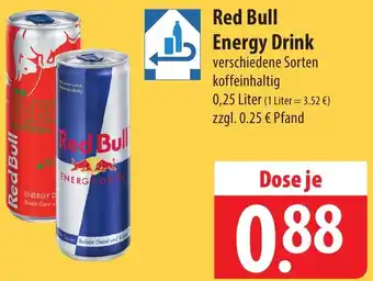 Famila Nord Ost Red Bull Energy Drink 0,25 Liter Angebot