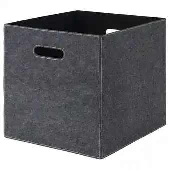 IKEA BlÄddra Fach, grau, 33x38x33 cm Angebot