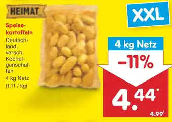 Netto City HEIMAT Speisekartoffeln 4 kg Netz Angebot