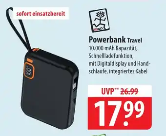 Famila Nord Ost Powerbank Travel 10.000 mAh Angebot