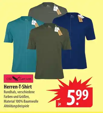 Famila Nord Ost Ole Larson Herren-T-Shirt Angebot