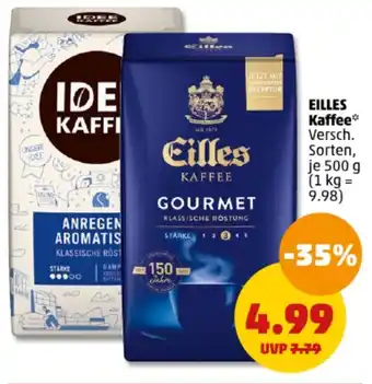 PENNY EILLES Kaffee 500 g Angebot