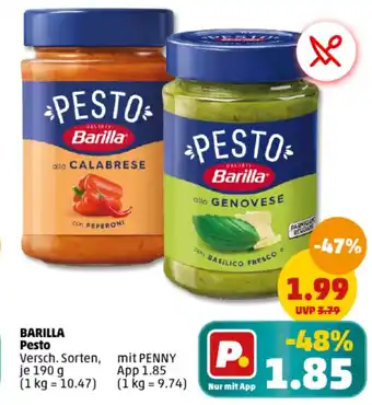 PENNY Barilla Pesto 190 g Angebot