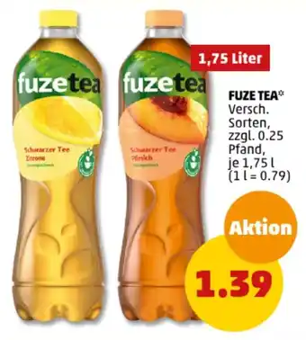 PENNY FUZE TEA 1,75 l Angebot