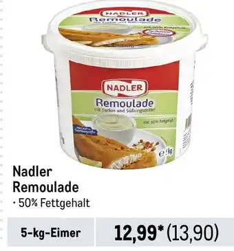 METRO NADLER Remoulade 5-kg-Eimer Angebot