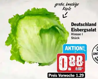 AEZ Deutschland Eisbergsalat Angebot