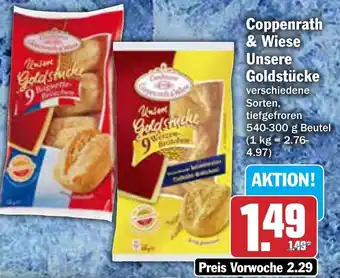 AEZ Coppenrath & Wiese Unsere Goldstücke 540-300 g Beutel Angebot